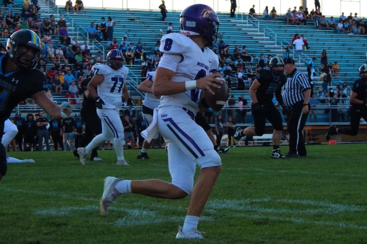 Senior quarterback Quincy Johnson 