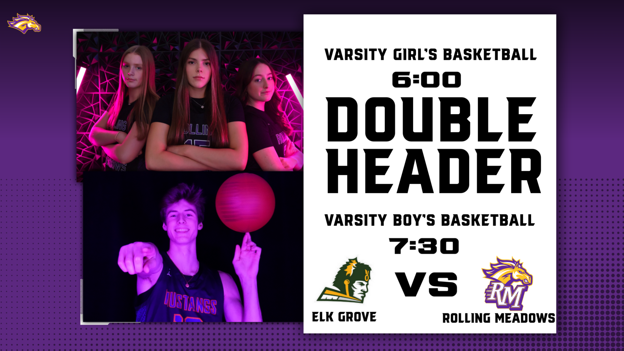 RMHS: Girls & Boys Varsity Basketball Vs Elk Grove